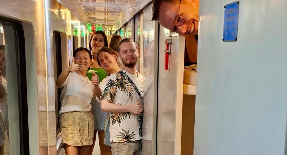 Met de trein in Vietnam